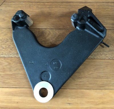 REAR BRAKE CALIPER BRACKET BLACK